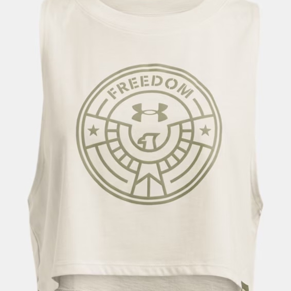 UA FREEDOM women’s crop tank